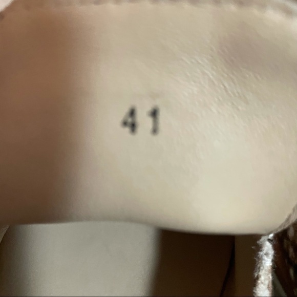 Free People Snakeskin Velvet Loafers Size 41 - Picture 7 of 12